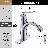 Single-Hole Single-handle Bathroom Faucet with Drain Assembly-92395935