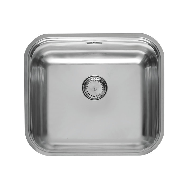 44.5cm x 39.3cm Single Bowl Kitchen Sink