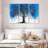" Blue Moonlight Tree " Set-98978949