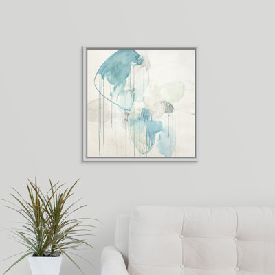 « subtil cobalt », peinture sur toile