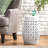 Outdoor Metal Patio Side Table,End Table-1792955024