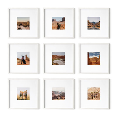 Cadre photo - ensemble de 9