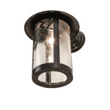 Fulton Solid Brass 1 - Light Armed Sconce