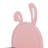 Upholstered Leather Platform Bed With Rabbit Ornament-744387596-744387594