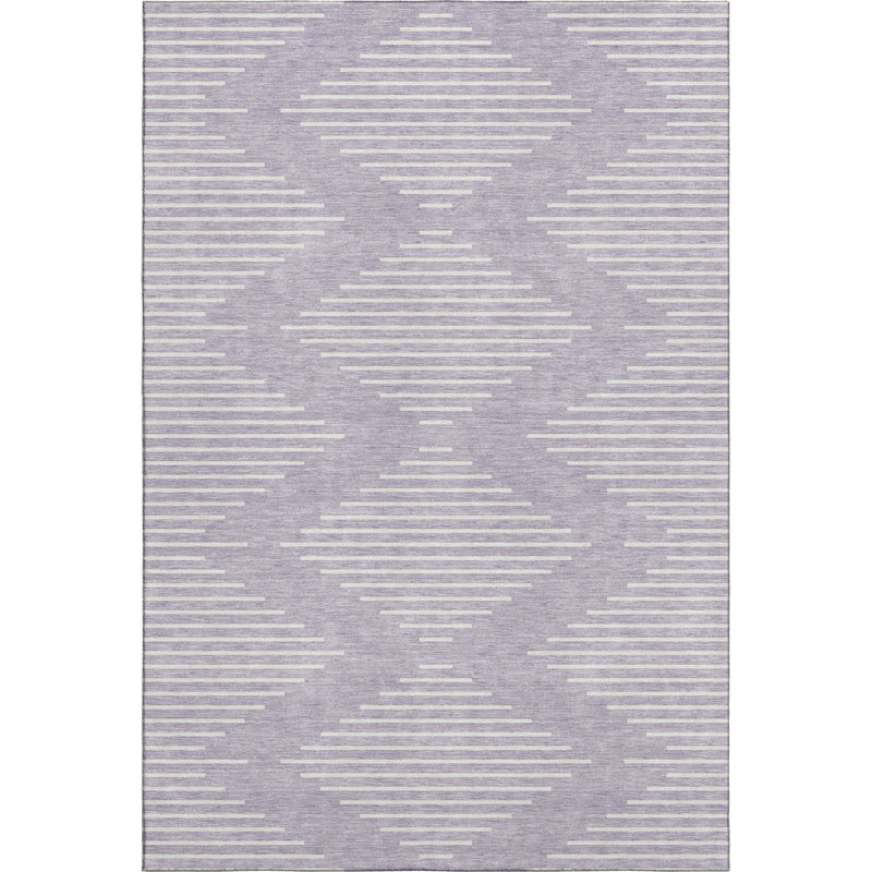 Premium Machine Washable Colmenero AMF1016 Geometric Rug, Rectangle 9' x 12'
