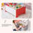 Teamson Kids Florida Amusement Park Activity Table With 6 Interactive Mini Games & Train Rail