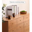 Armoire de salle à manger avec rangement en bois massif All Wood