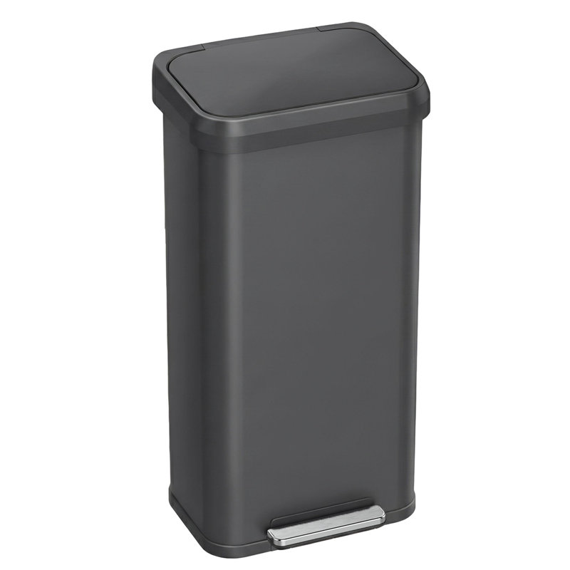Step on Trash Can, 20 gallons, Stainless Steel