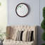 Décoration murale 20 po x 1,5 po style transitionnel en bois de manguier