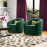 Holden Velvet Swivel Accent Chair