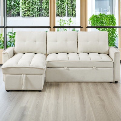 Canapé inclinable de 78,75 po, canapé-lit escamotable avec ports de chargement USB et Tape-C, canapé modulaire en forme de L avec rangement inclinable et rangement avec accoudoirs, canapé de salon confortable