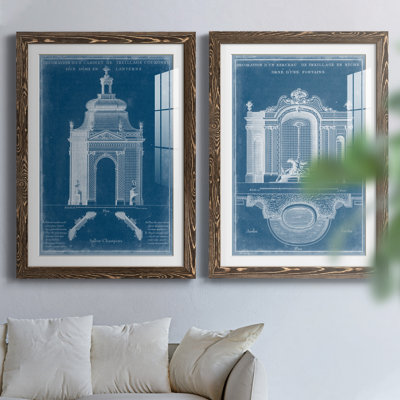 " Garden Treillage Blueprint I " 2 - Pieces