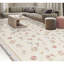 Hand-Knotted High-Quality Green and Beige Area Rug