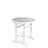 Patio Table - Stain And Oil , White Gray Color Dining To Salt Spray + Option