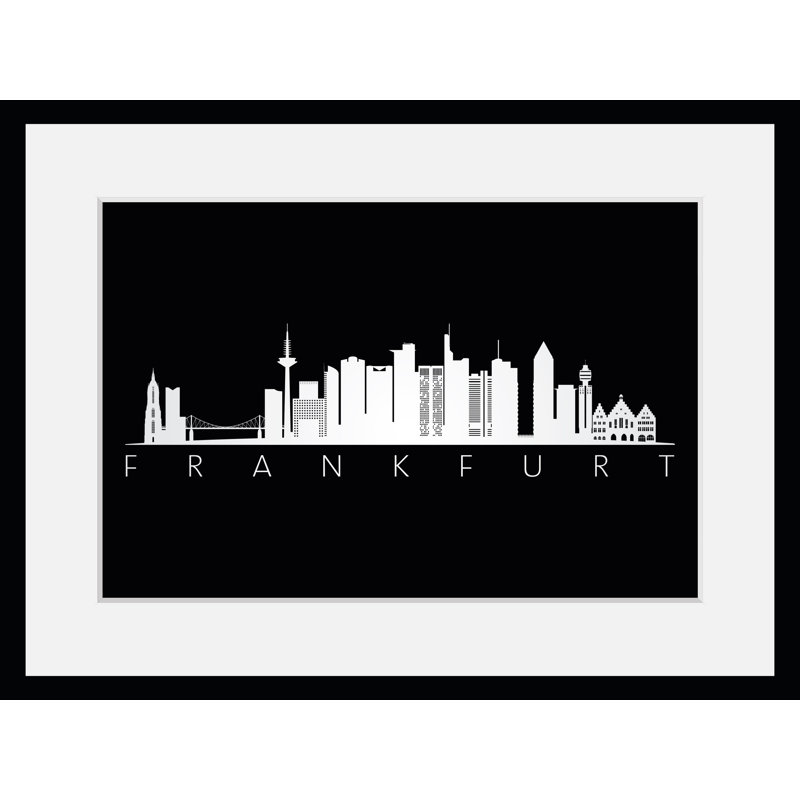 Frankfurt - Single Picture Frame Print