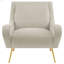 Fauteuil d'appoint à coussin serré Lundy Stone-935091032