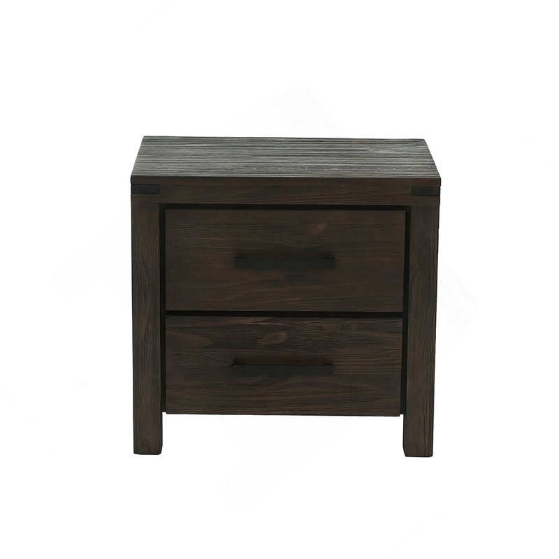 Table de chevet 2 tiroirs