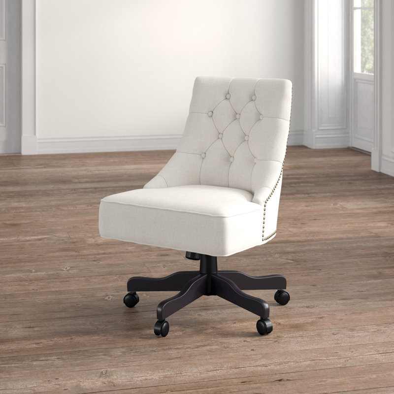 Rebecca Polyester Blend Task Chair, Beige/Brown