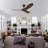 3- Blade Large Indoor Solid Wood Ceiling Fan With Remote Control-998374808-998374811