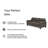 89" Square Arm Sofa-792609322
