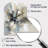 Beige And Grey Unbounded Creativity I - Arch Shape Abstract Painting 3D Wall Clock-104241036