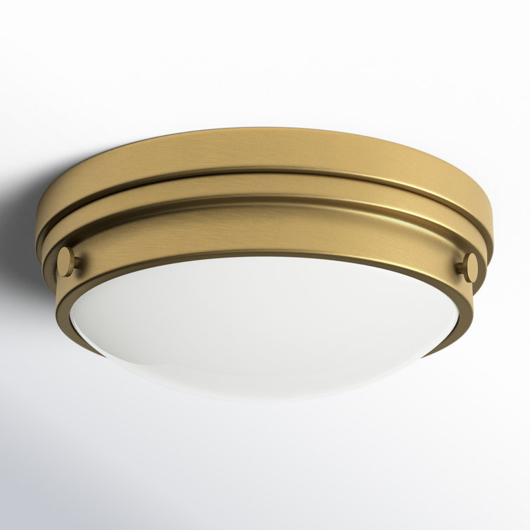 Helmsford 2 Light Glass Flush Mount