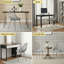 Dining Chair Plastic Seat with Sturdy Metal Legs-777833040