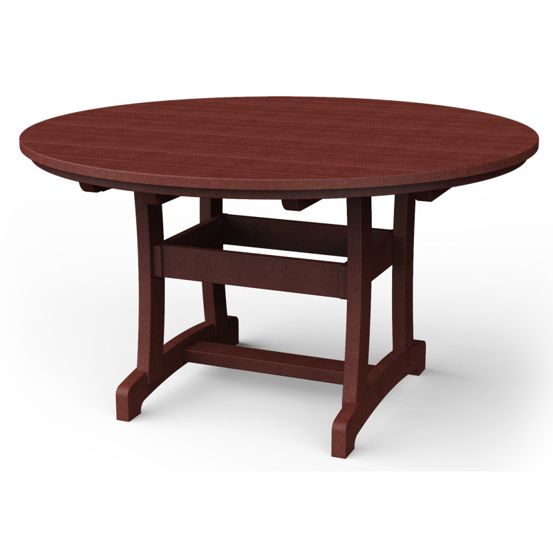 Table de salle à manger Stella, H 54 po x l 54 po x P 54 po, Bois de cerisier