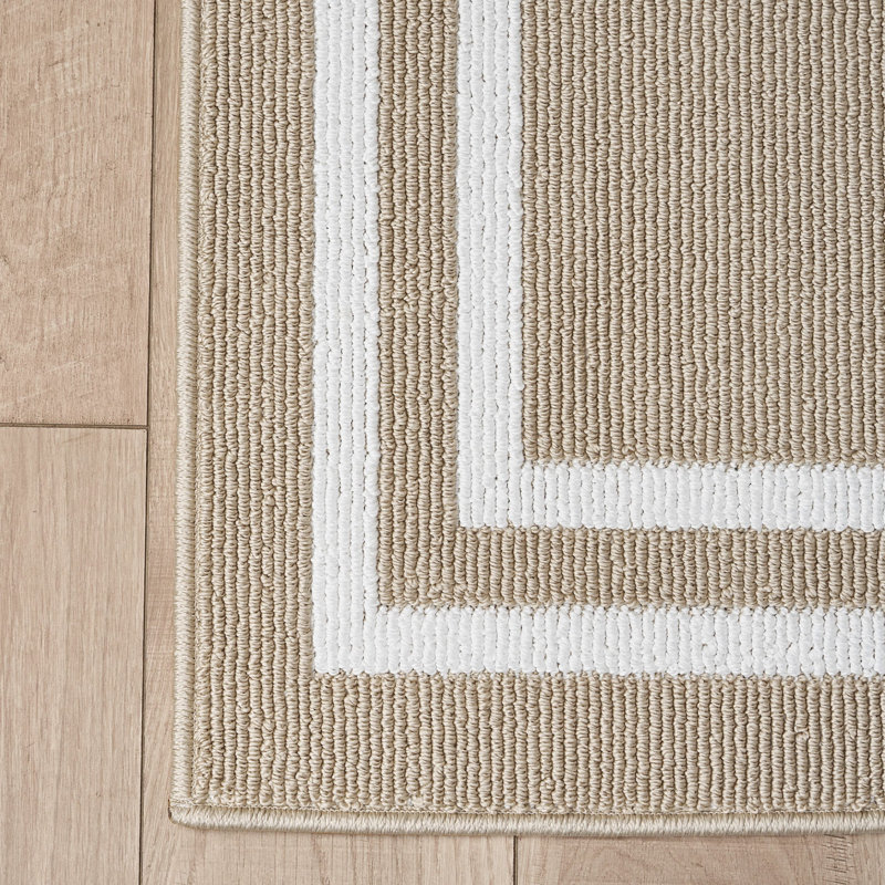 Tapis capitonné à 1 ligne Nautica, Rectangle 2 pi 2 po x 5 pi