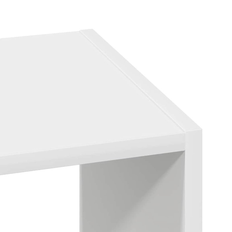 Rubeena 80cm H x 30cm W Bookcase, White