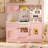Wooden Kids Play Kitchen, Toy Kitchen Playset for Toddler, Realistic Kitchen Sets w/Lights & Sounds, Gift for Boys Girls Age 3+-116247546
