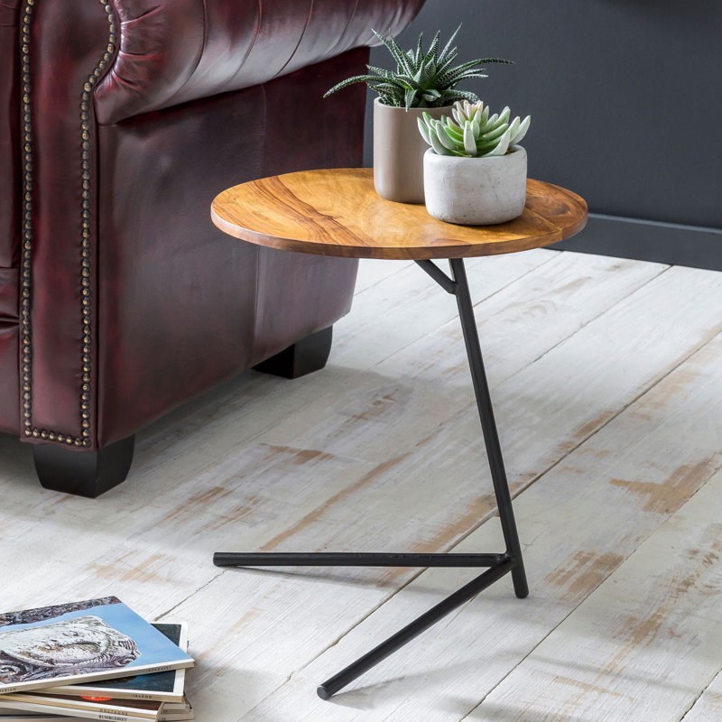 Aldona Solid Wood End Table