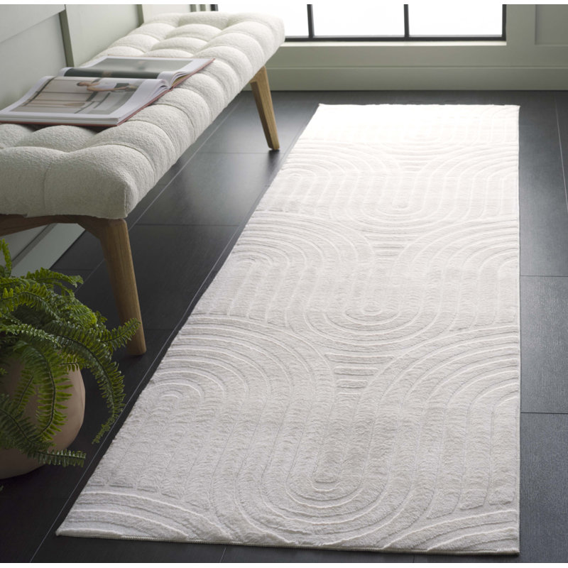 Zairo Performance Machine Washable Geometric Rug, Runner 2'6" x 8'