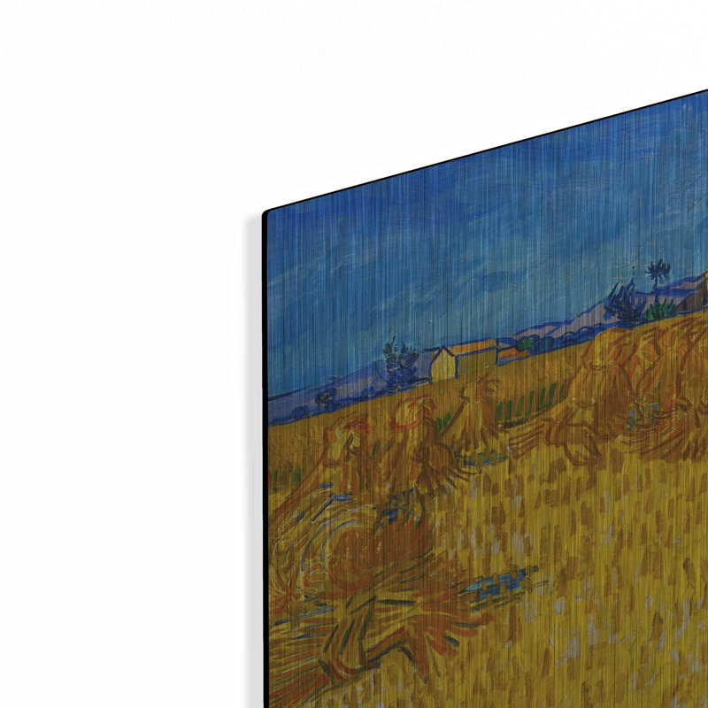 «Récolte de maïs en Provence» par MASTERS, H 12 po x l 16 po