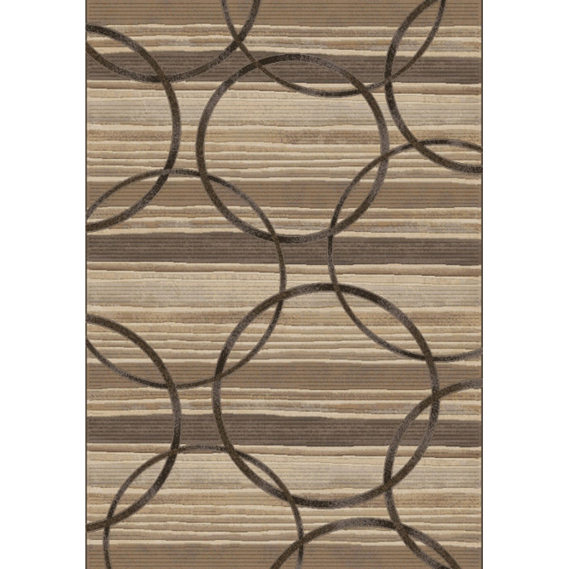 Tapis brun Snelson, Rectangle 6 pi 7 po x 9 pi 6 po