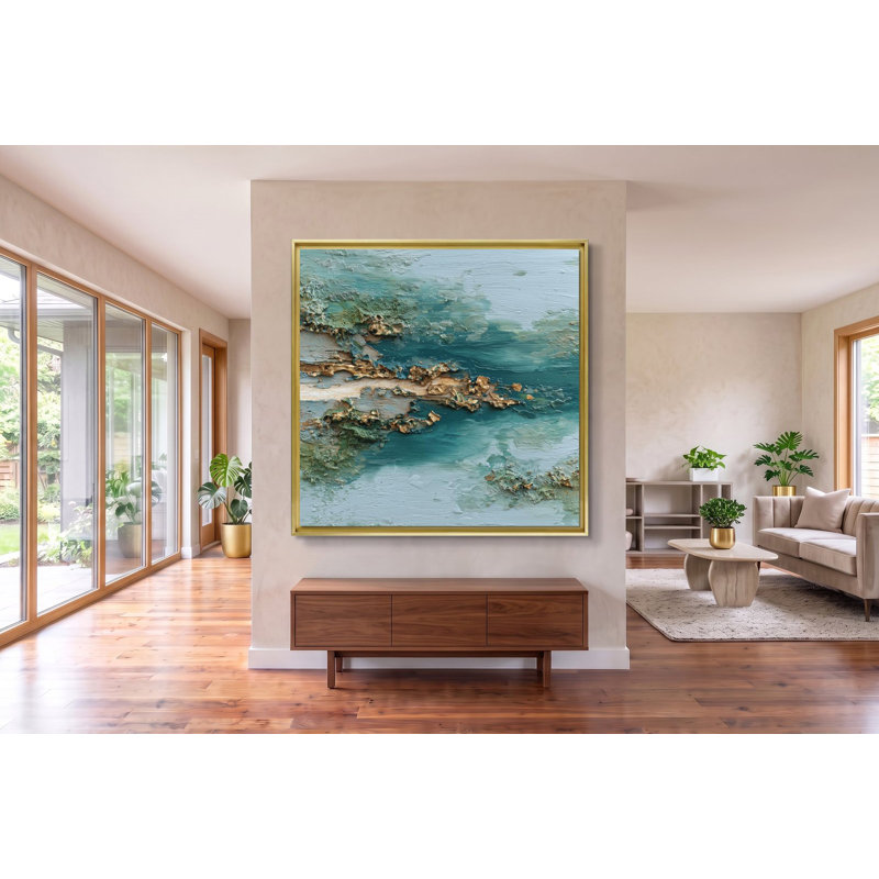 Memory of the Tide, 20" H x 20" W