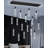 16-light Modern Crystal Rectangular Chandelier Black-928753952