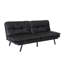 Canapé-lit futon en cuir pleine grandeur Besharat-1030284120