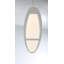 Luminaire suspendu géométrique unique à 1 lumière à DEL Ormont