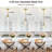 1-Light 7.87"W Glass Pendant, Adjustable Cord For Kitchen Island, Over Sink-1033572290