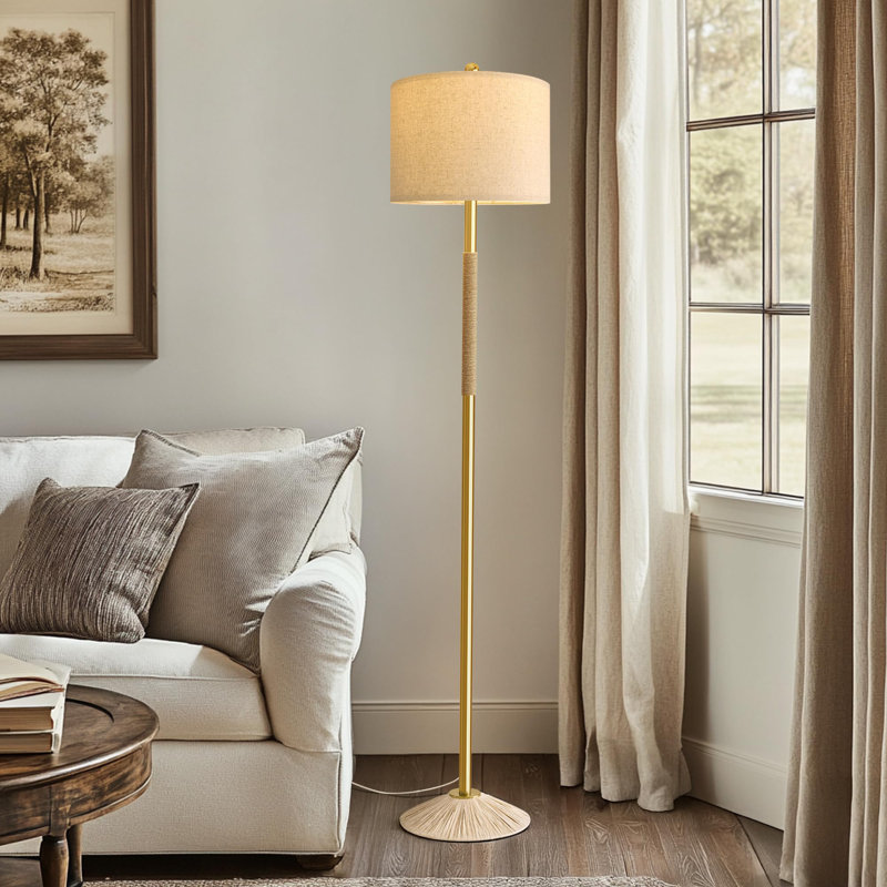 Lampe sur pied moderne 63 po