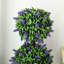110cm Faux Flowering Topiary in Pot