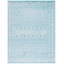 Tapis turquoise / ivoire Strobel-723828332