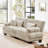 Stoughton Modern 2-Seater Chenille Upholstered Sofa-109927923
