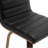 Swivel Upholstered Counter & Bar Stool With Solid Wood Frame and L-Shaped PU Leather Back-588686632-588686635