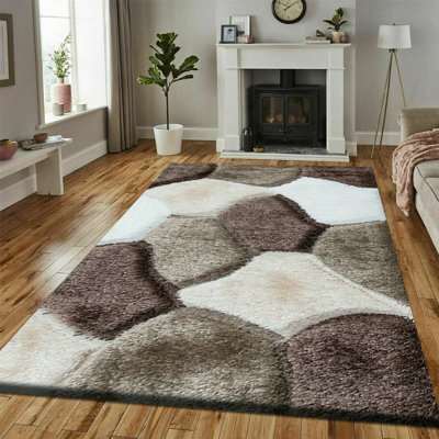 Berenisse Geometric Machine Tufted Indoor / Outdoor Area Rug