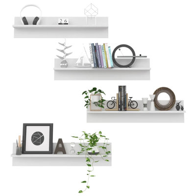 Gillyan 4 Piece Floating Shelf