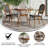 Rylan Round Indoor/Outdoor Commercial Bistro Set with Table and Two Chairs