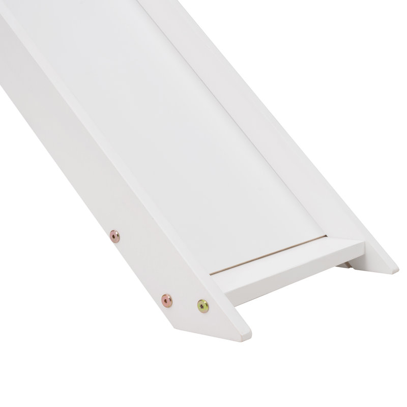 Lit superposé simple au-dessus de simple Abdella par Harriet Bee, Blanc