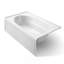 Windward 72" x 42" Alcove Soaking Acrylic Bathtub-1222541145-1295610532